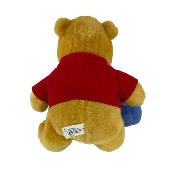 Mattel Disney Winnie the Pooh 12" Plush Stuffed Animal Vintage 1994 Honey Pot - Picture 3 of 6